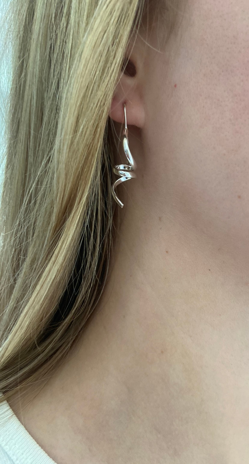 BABY CURLY WHIRLY EARRINGS