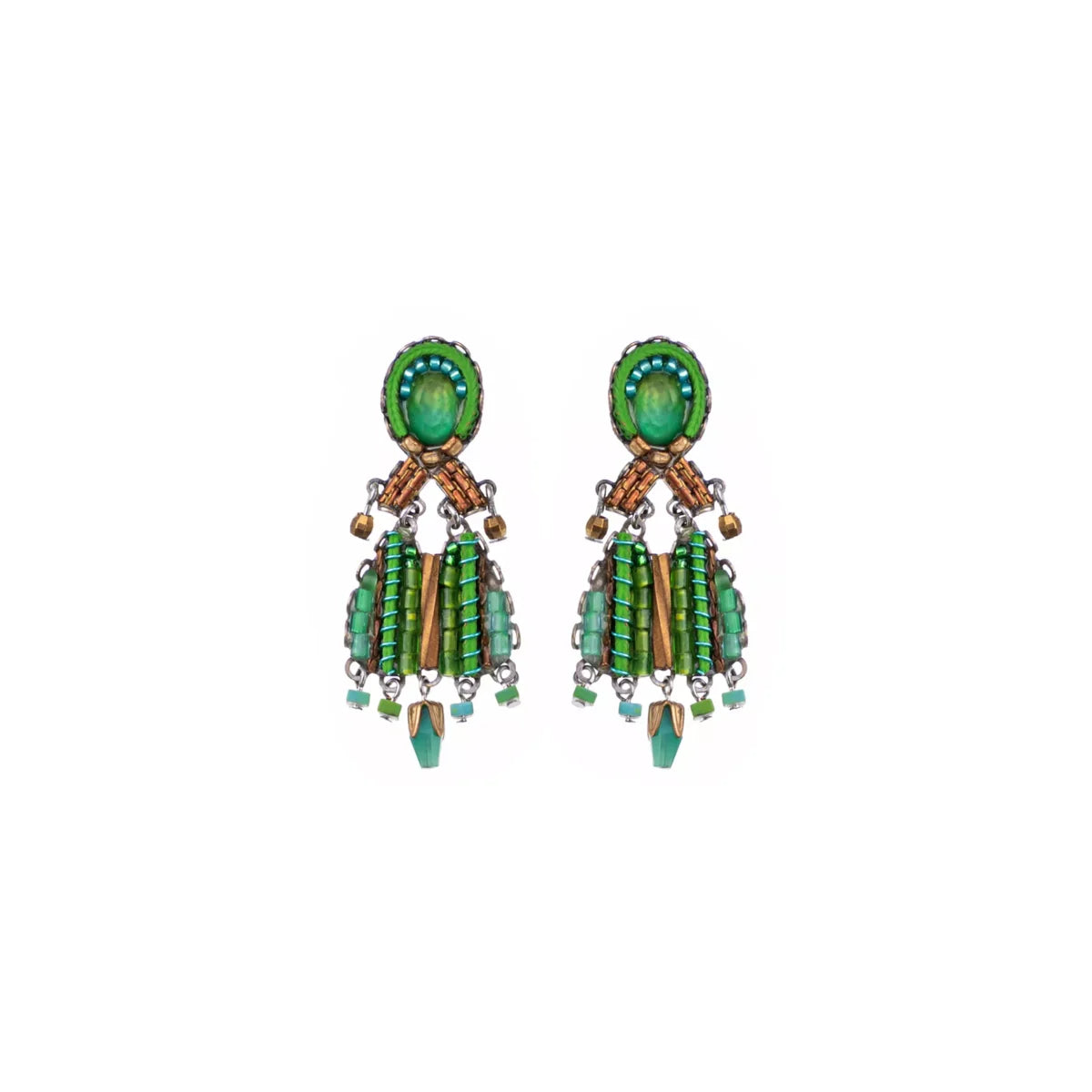 GRASSLAND, ZIA EARRINGS