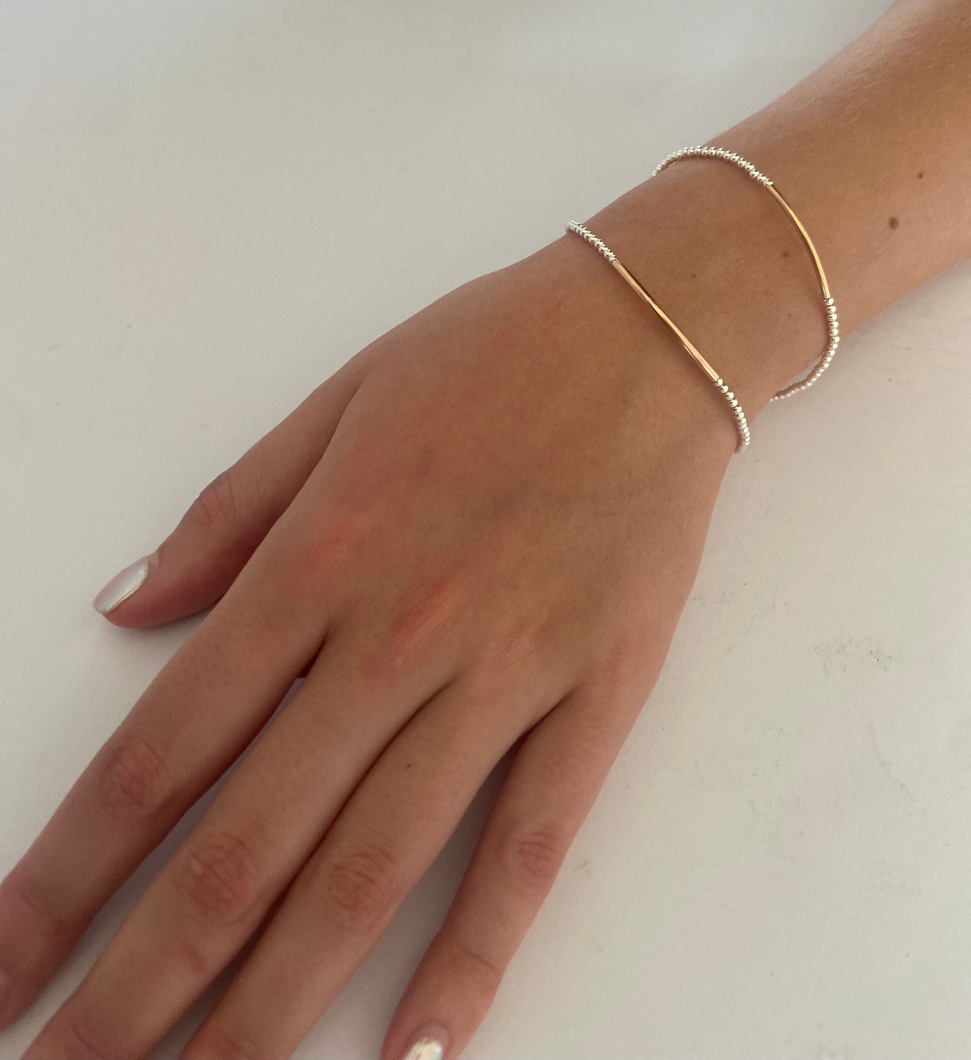 GOLD BAR BRACELET