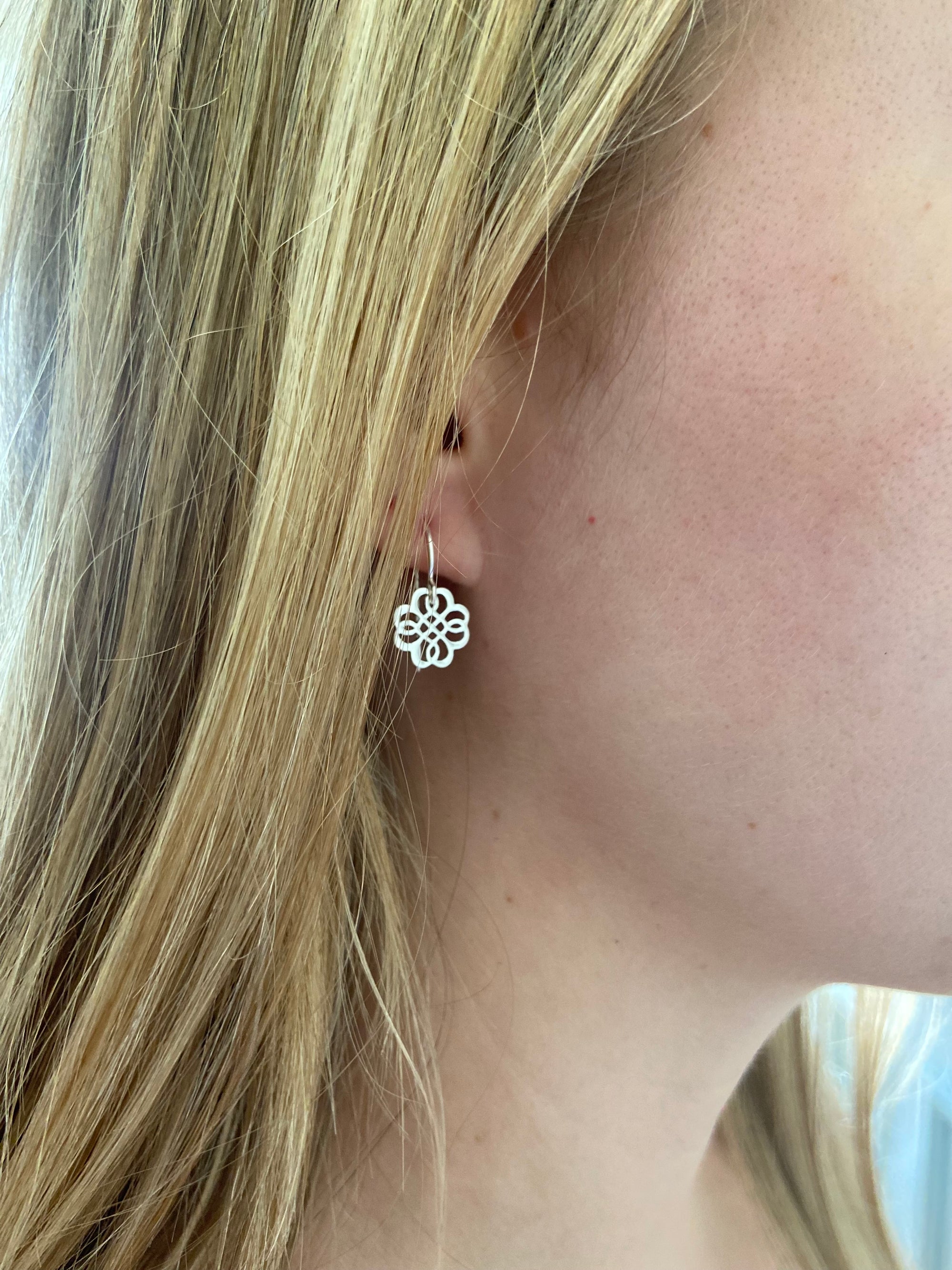CELTIC CLOVER EARRINGS