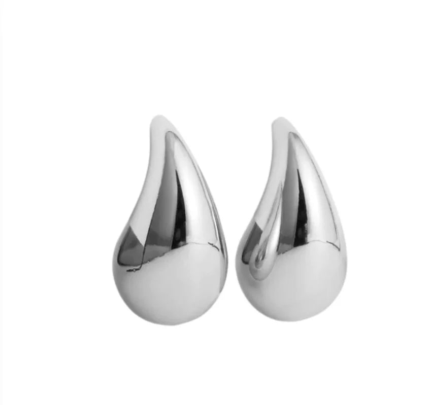BUBBLE TEARDROP STUDS