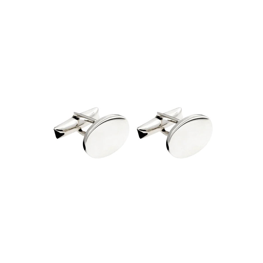 OVAL CUFFLINK