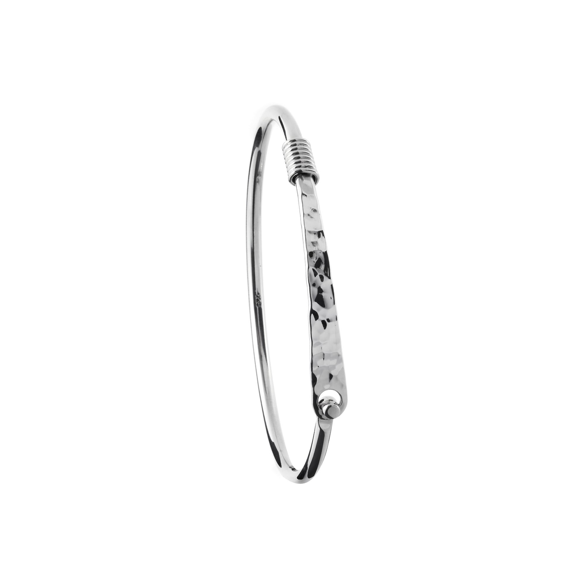 HAMMERED TOP BANGLE
