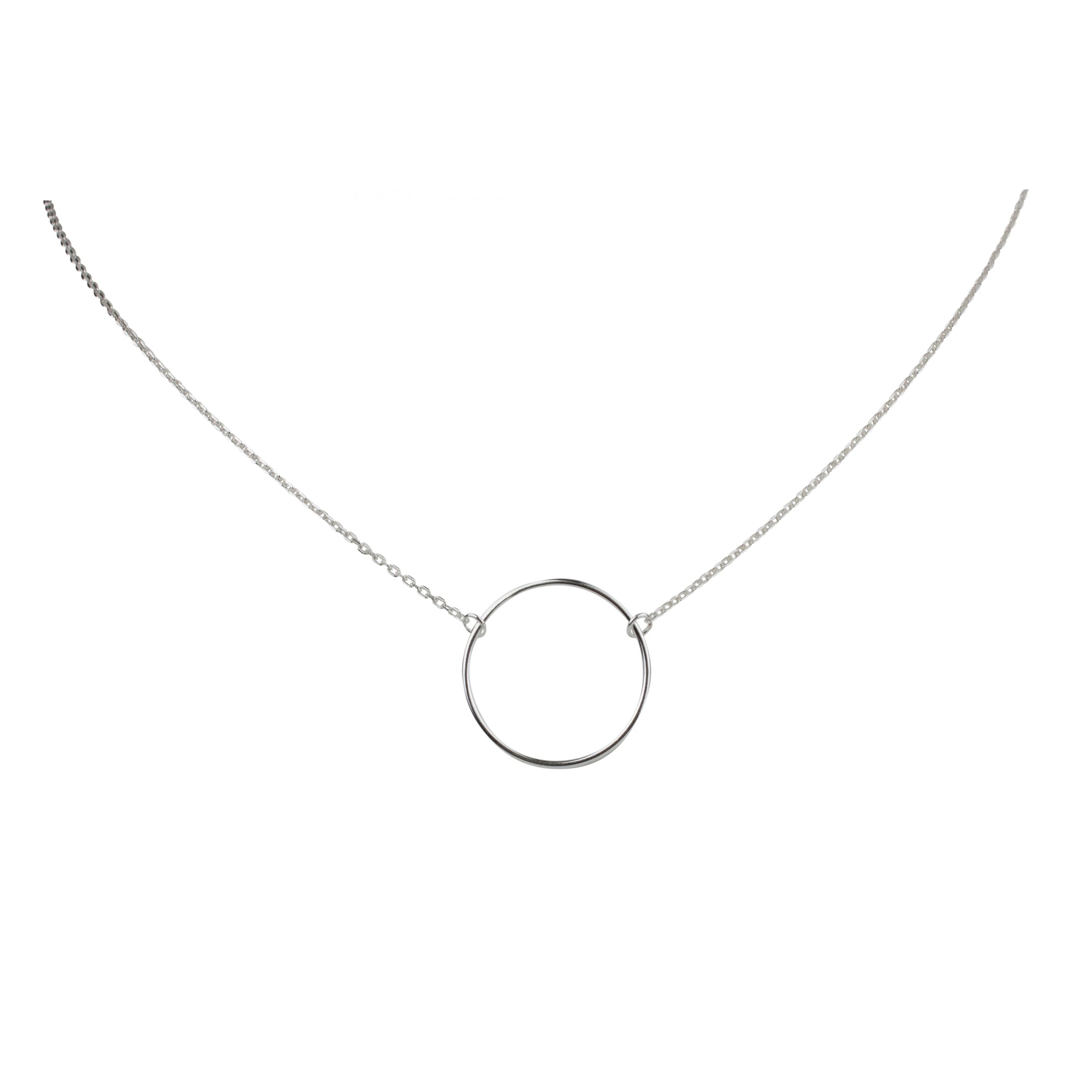 OPEN CIRCLE NECKLACE