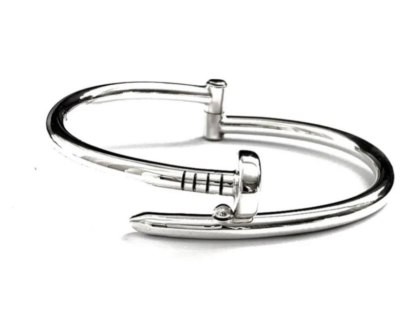 Stainless Steel Nail Gothic Cz Gold Openable Bracelet Men at Rs 356/piece  in Mumbai