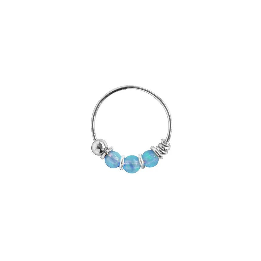 BABY OPALITE HOOPS