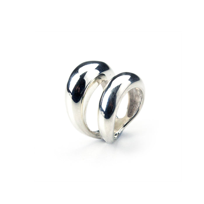 CHUNKY DOUBLE BAND RING